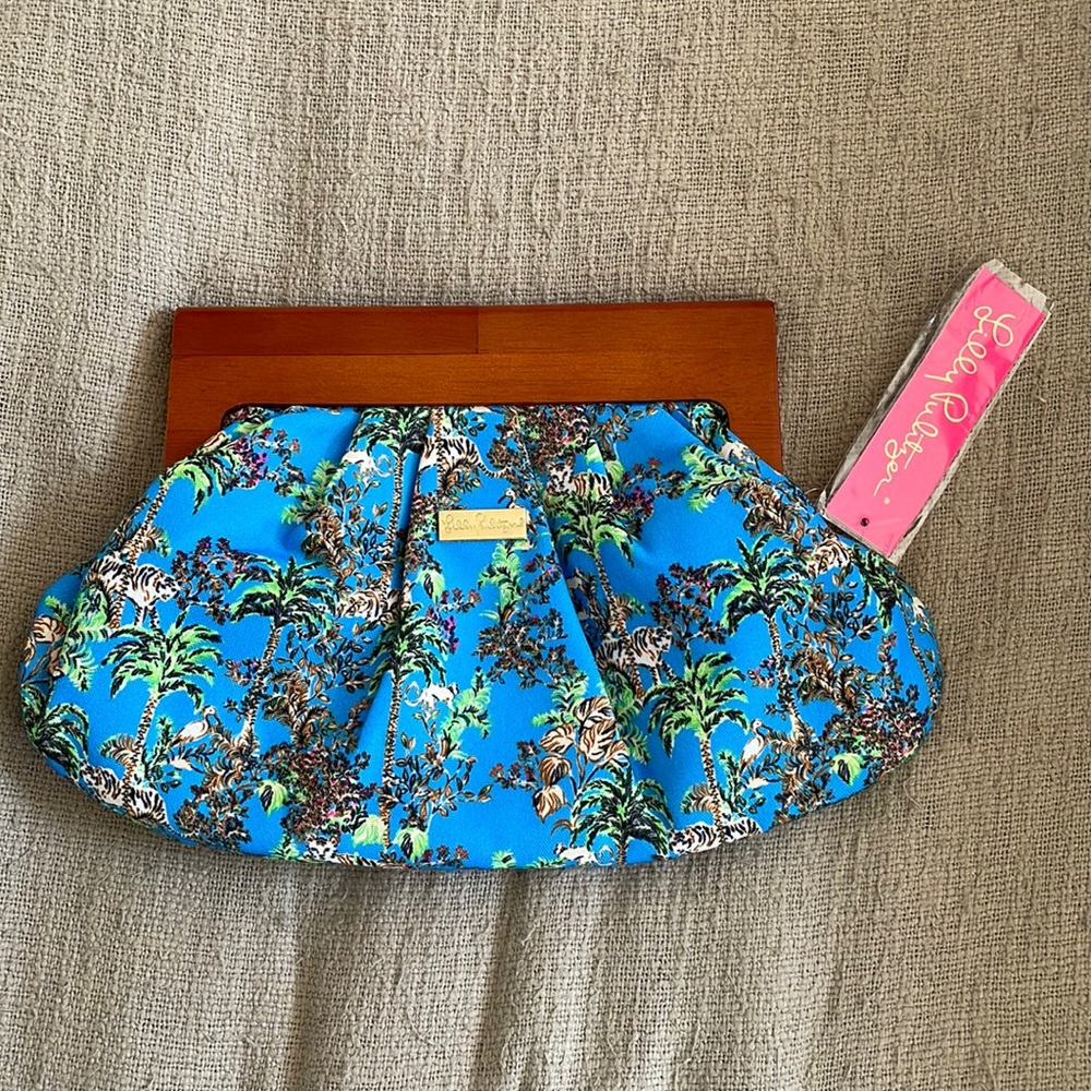 Lilly Pulitzer Bermuda Clutch - brand new, never used, with tags